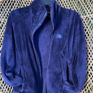 The North Face Purple Fleece Zip Up